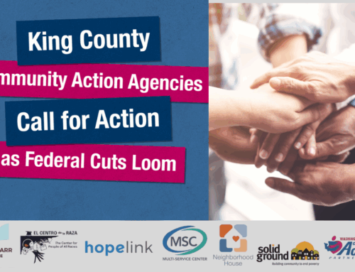 King County Community Action Agencies call for action